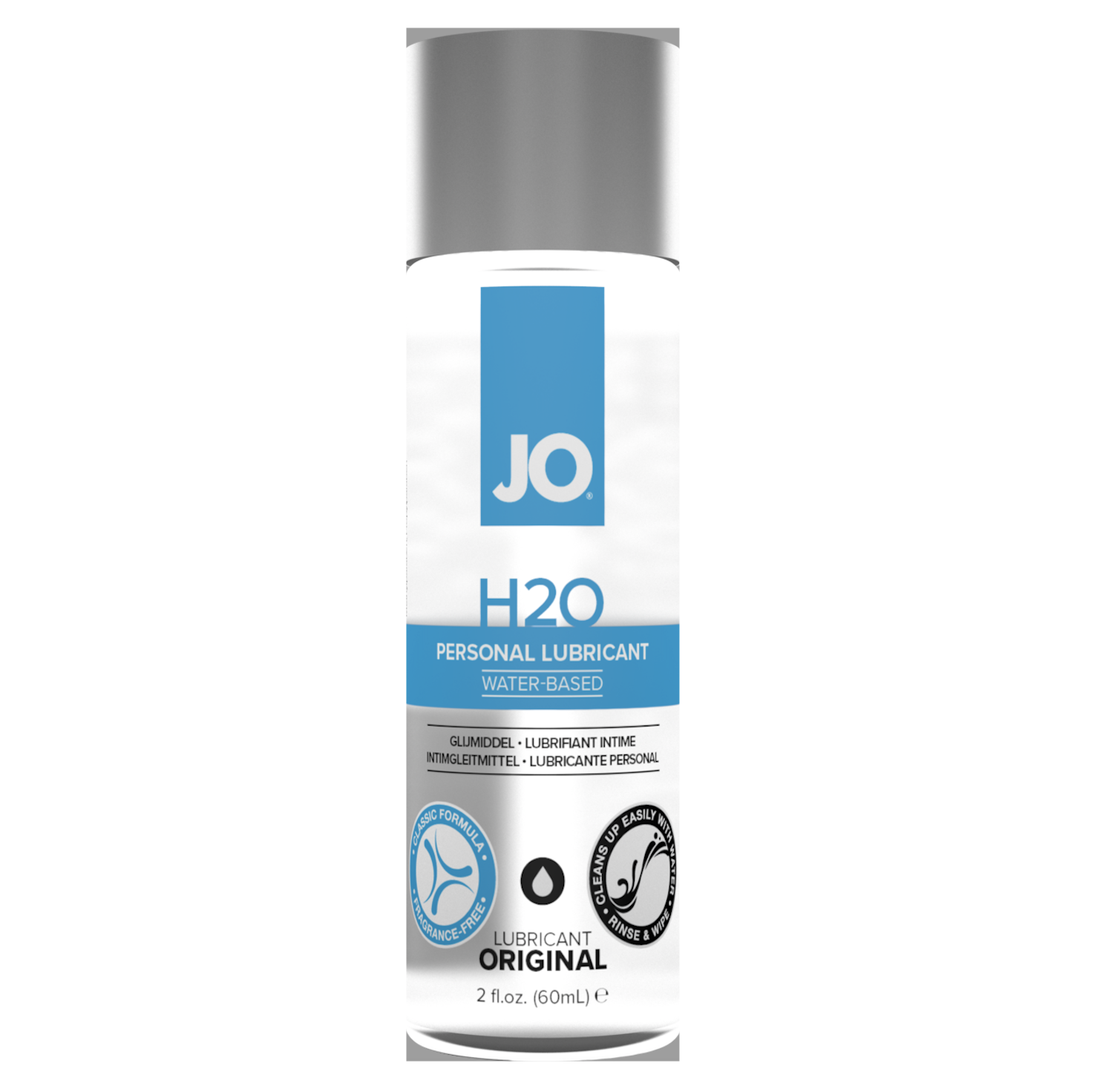 Lubricante a base de Agua JO – Neutro sin olor (60ml)