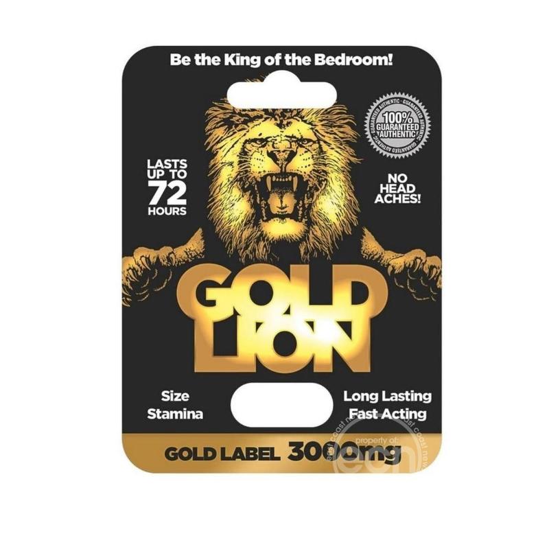 Píldora Estimulante Natural Masculino GOLD LION
