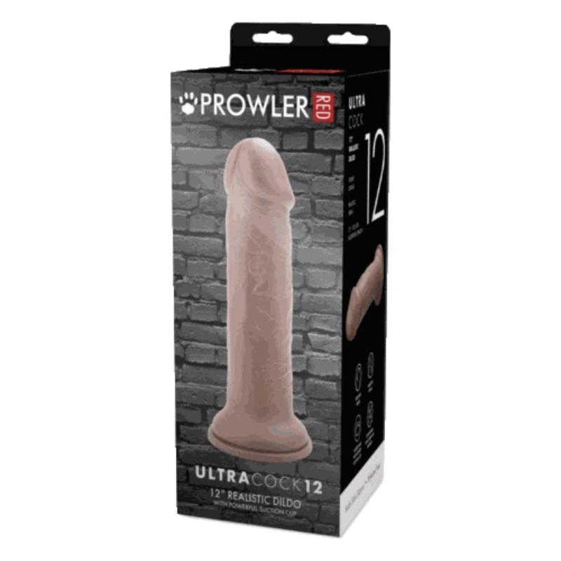 Consolador realista Prowler Ultra Grueso 30 cm color caramelo