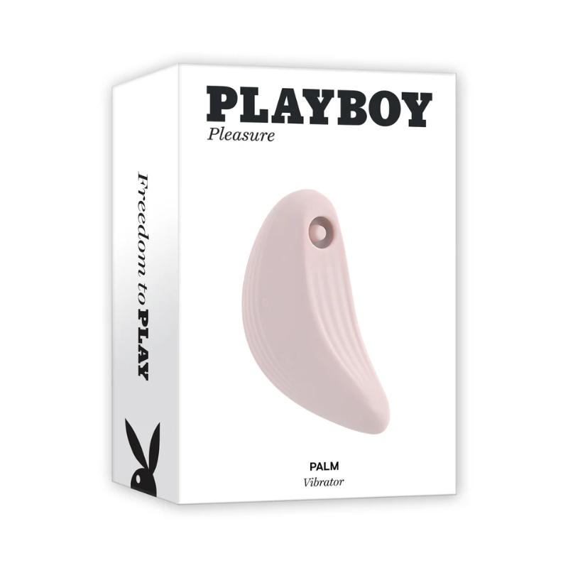 Vibrador 2en1 de silicona aterciopelada recargable PLAYBOY Pleasure Palm